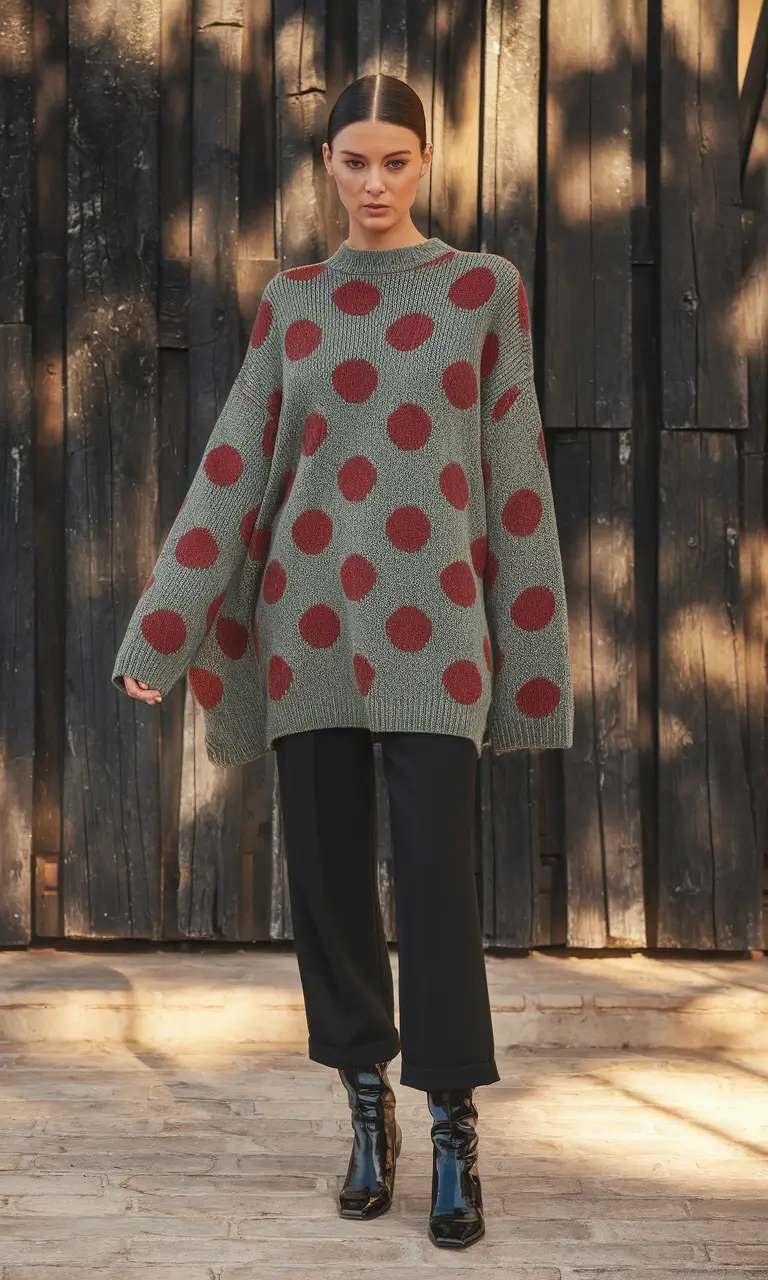 new fall styles for women Playful Volume and Polka Dots