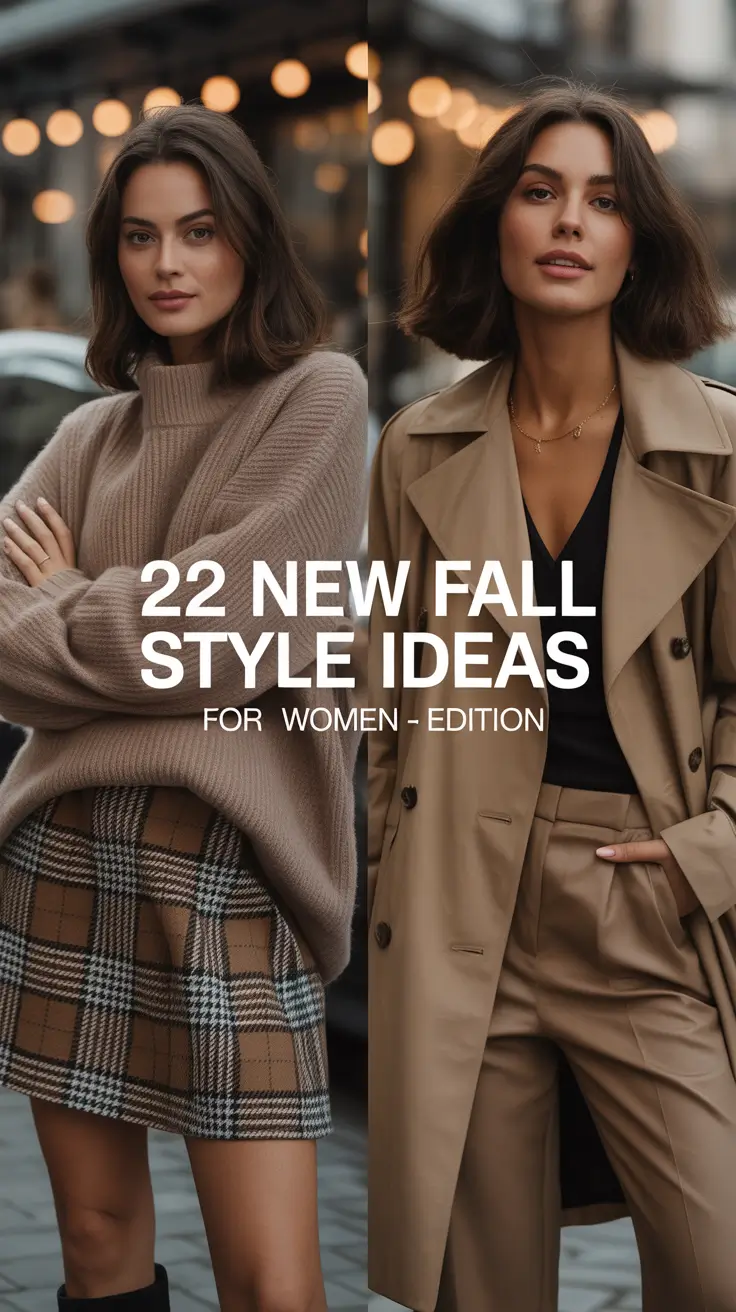 New Fall Style Ideas for Women – 2025 Edition: From Paris to Copenhagen, Fall Trends Worth Wearing