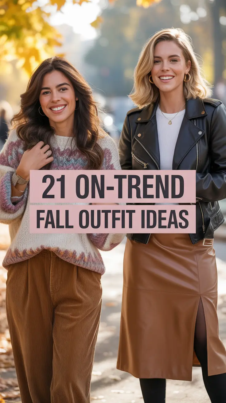 On-Trend Fall Outfits Ideas 2025 That Will Refresh Your Casual Classy Style