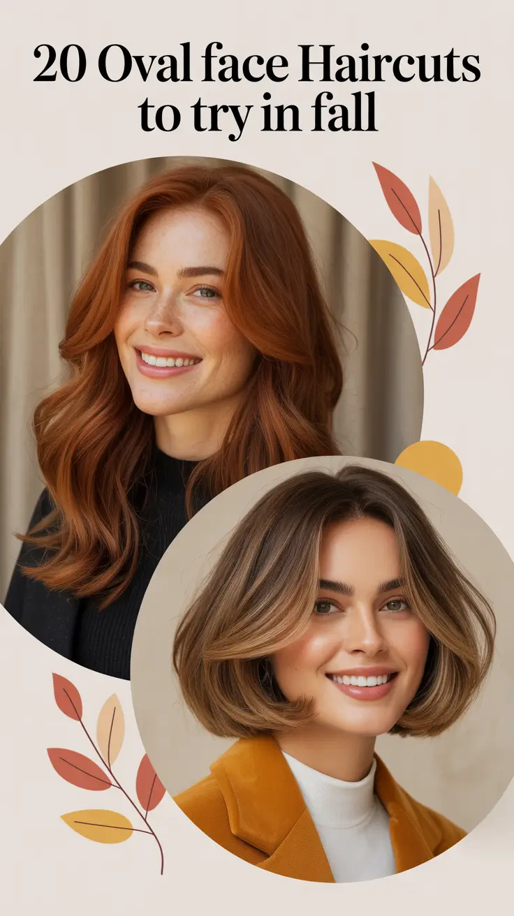 Oval Face Haircuts to Try in Fall 2025: Styles for Medium, Short, and Curly Hair