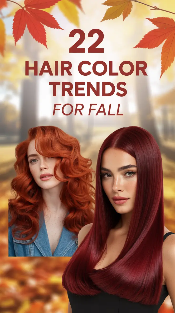 Red Hair Color Trends for Fall 2025: Warm Shades, Bold Cuts & Balayage Inspiration