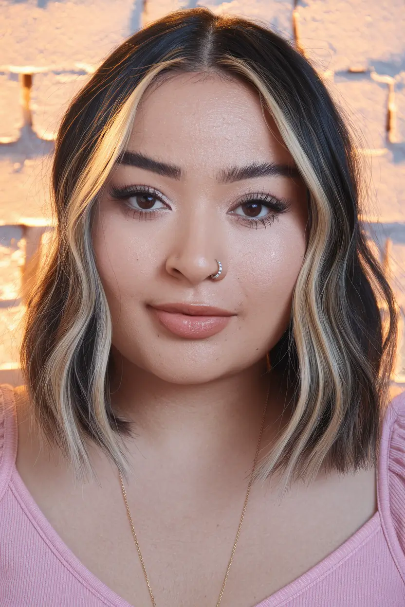 short haircut for fall 2025 High-Contrast Face Frame with Modern Depth