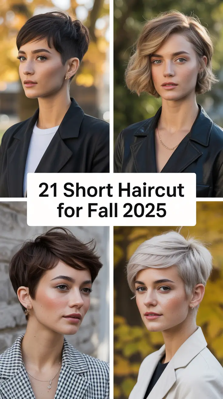 Short Haircut for Fall 2025: New Bob Styles & Inspo for Women This Season