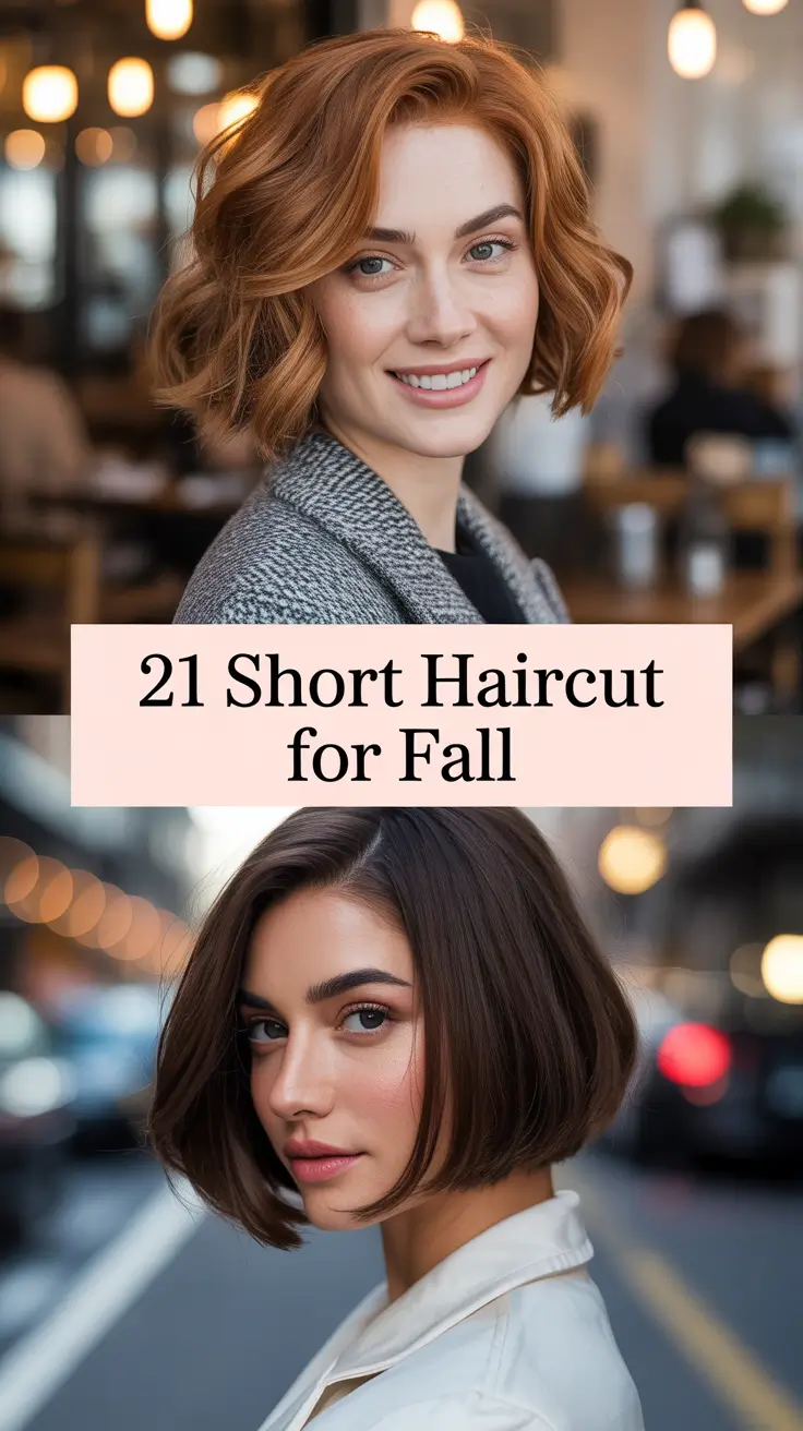 Short Haircut for Fall 2025: New Bob Styles & Inspo for Women This Season