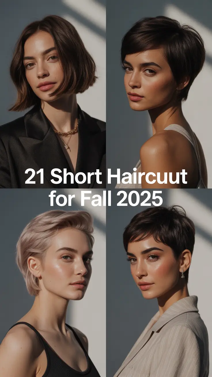 Short Haircut for Fall 2025: New Bob Styles & Inspo for Women This Season