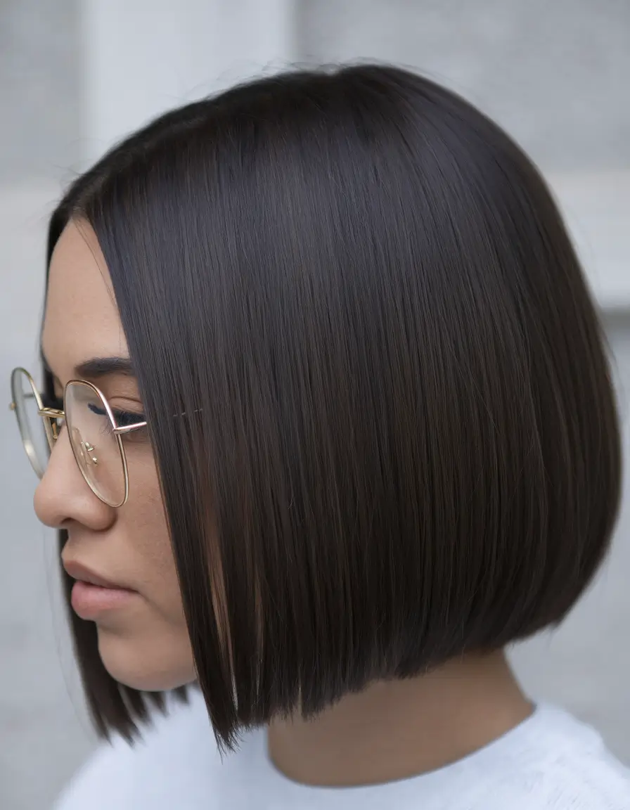 fall bob hairstyles cut and color 2025 Rounded Classic Bob with a Scholarly Touch