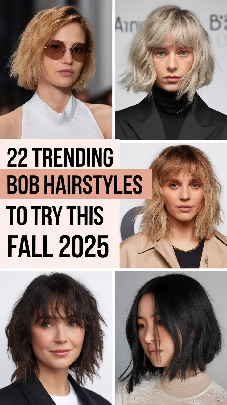 Trending Bob Hairstyles to Try This Fall 2025: Chic Cuts for Every Hair Type