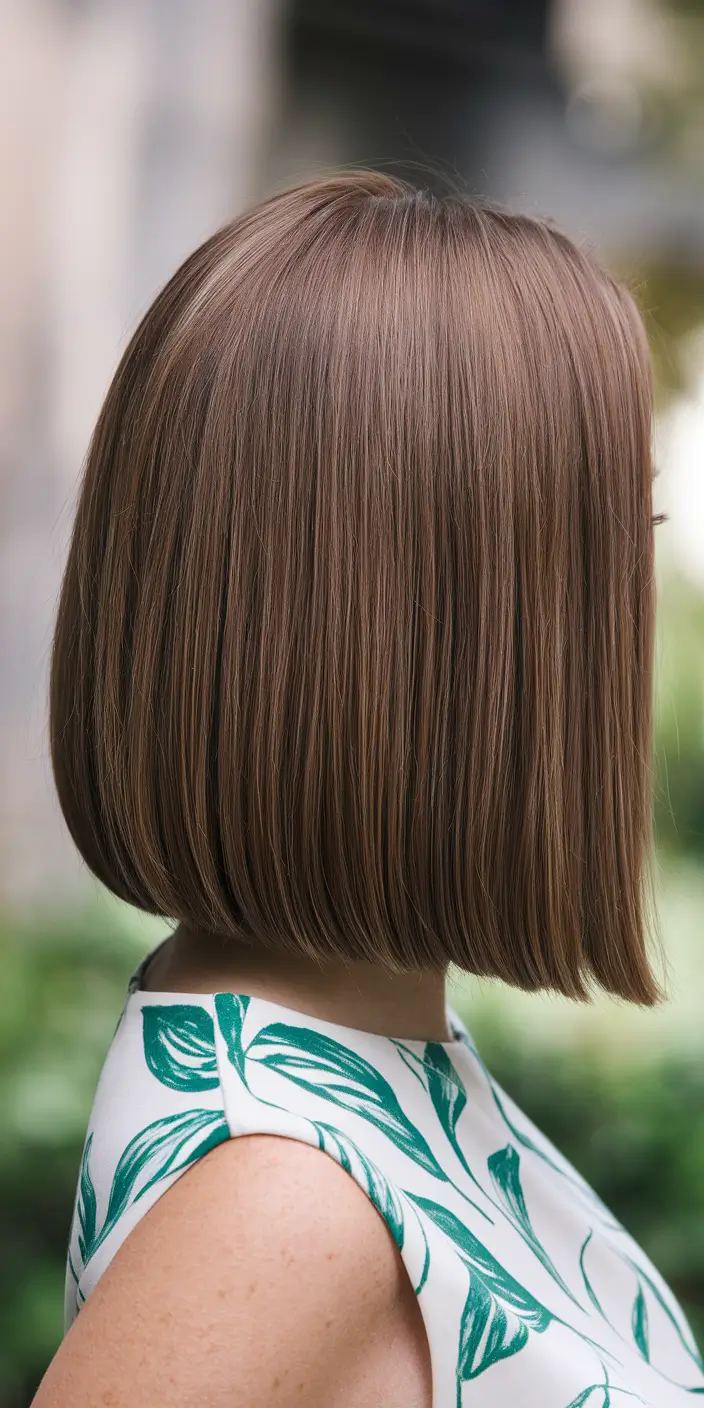 fall brunette hair color short