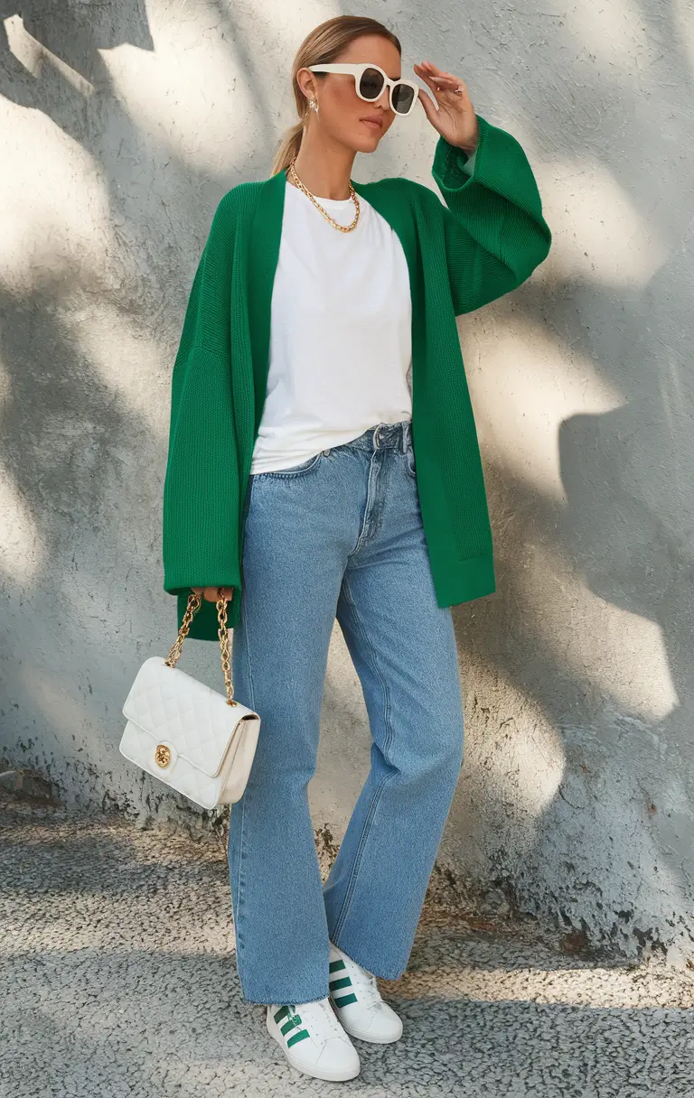 fall outfits for work Minimalist Layers With a Preppy Kick