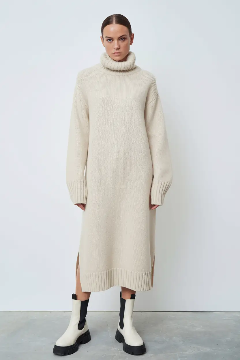 warm fall outfits 2025 Minimalist Knits That Hug and Hold