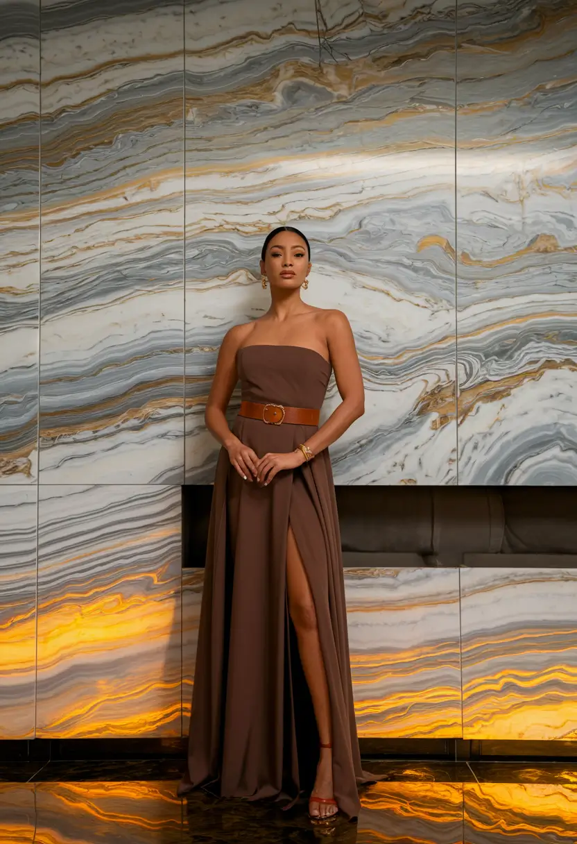 october wedding guest outfits black tie Strapless Simplicity with a Sultry Side