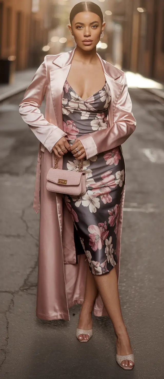 october wedding guest outfits casual Pretty in Florals for Daytime Romance