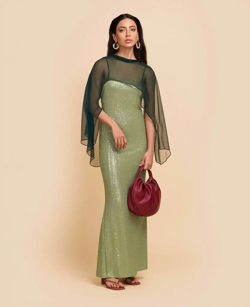 october wedding guest outfits semi formal Sequins and Sheerness for Semi Formal Fall Vibes