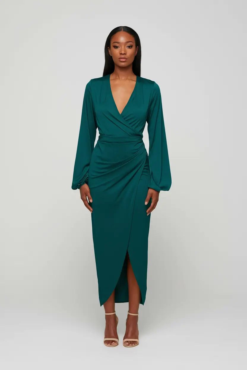 october wedding guest outfits plus size Wrap Perfection for Every Body