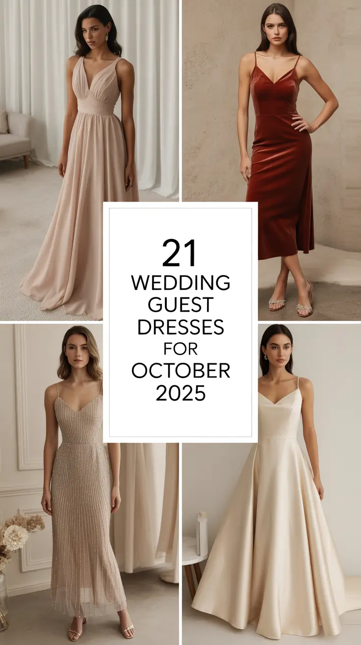 Wedding Guest Dresses for October 2025: Fresh Ideas for Every Style and Season