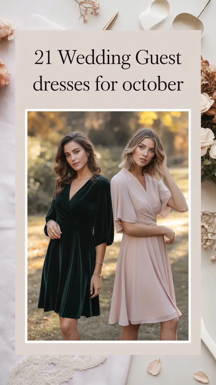 Wedding Guest Dresses for October 2025: Fresh Ideas for Every Style and Season