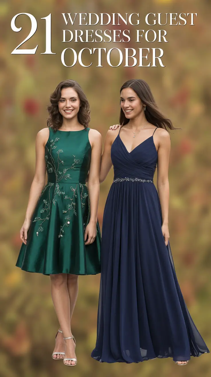 Wedding Guest Dresses for October 2025: Fresh Ideas for Every Style and Season