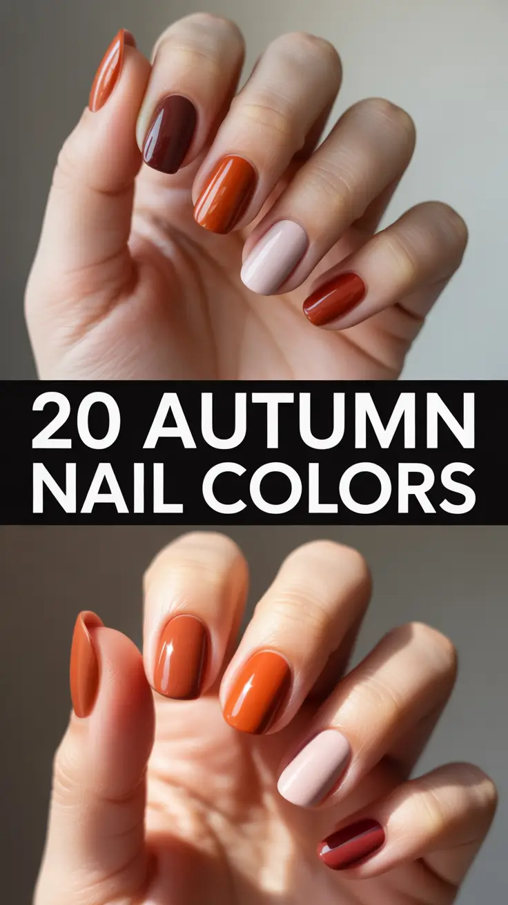 2025 Autumn Nail Colors: Fall Shades and Burgundy Ideas You’ll Love