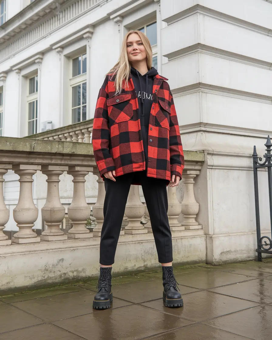 fall outfits for school comfy Urban Lumberjack Remix