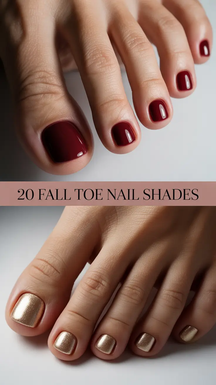 Fall Toe Nail Shades 2025: Best Autumn Pedicure Ideas for Every Skin Tone