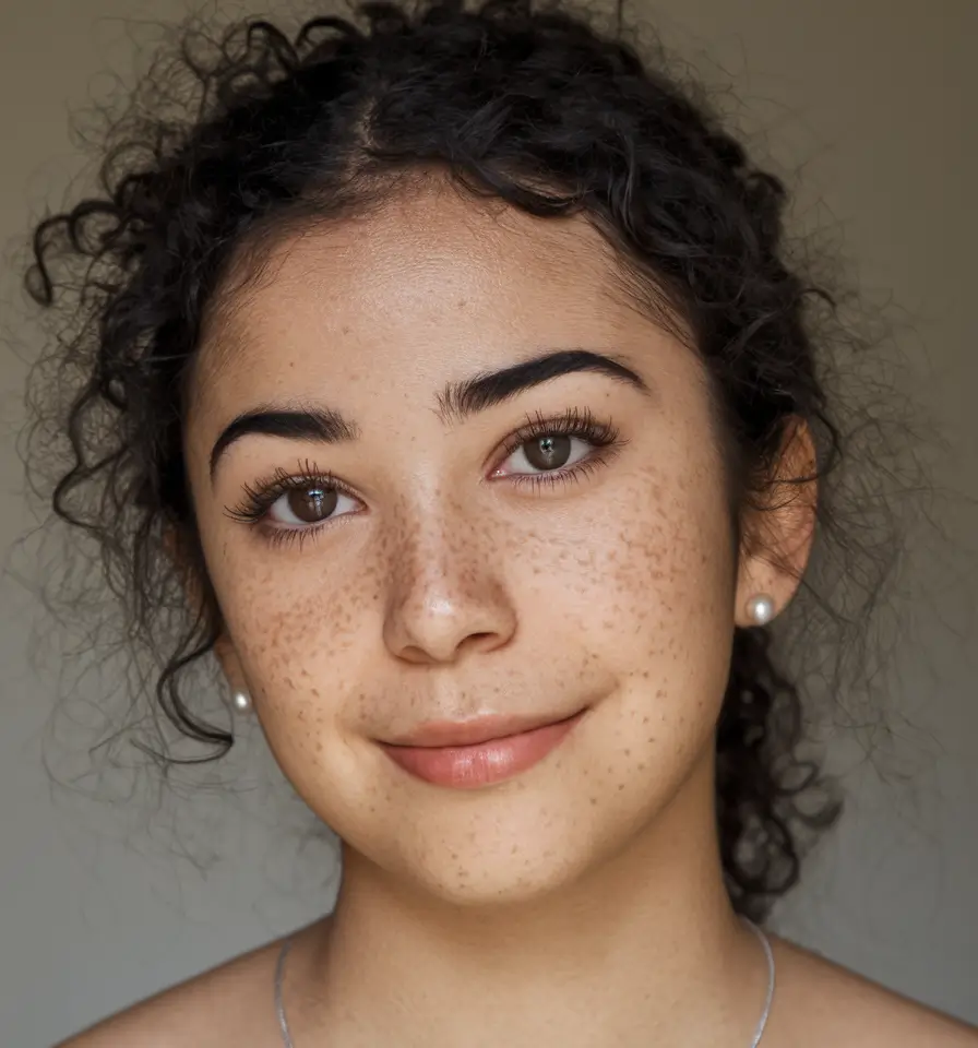 haircuts chubby face Modern Curly Bob with Tapered Edges