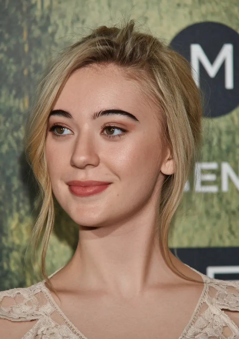 haircuts for round chubby face Loose Updo with Romantic Face-Framing Strands