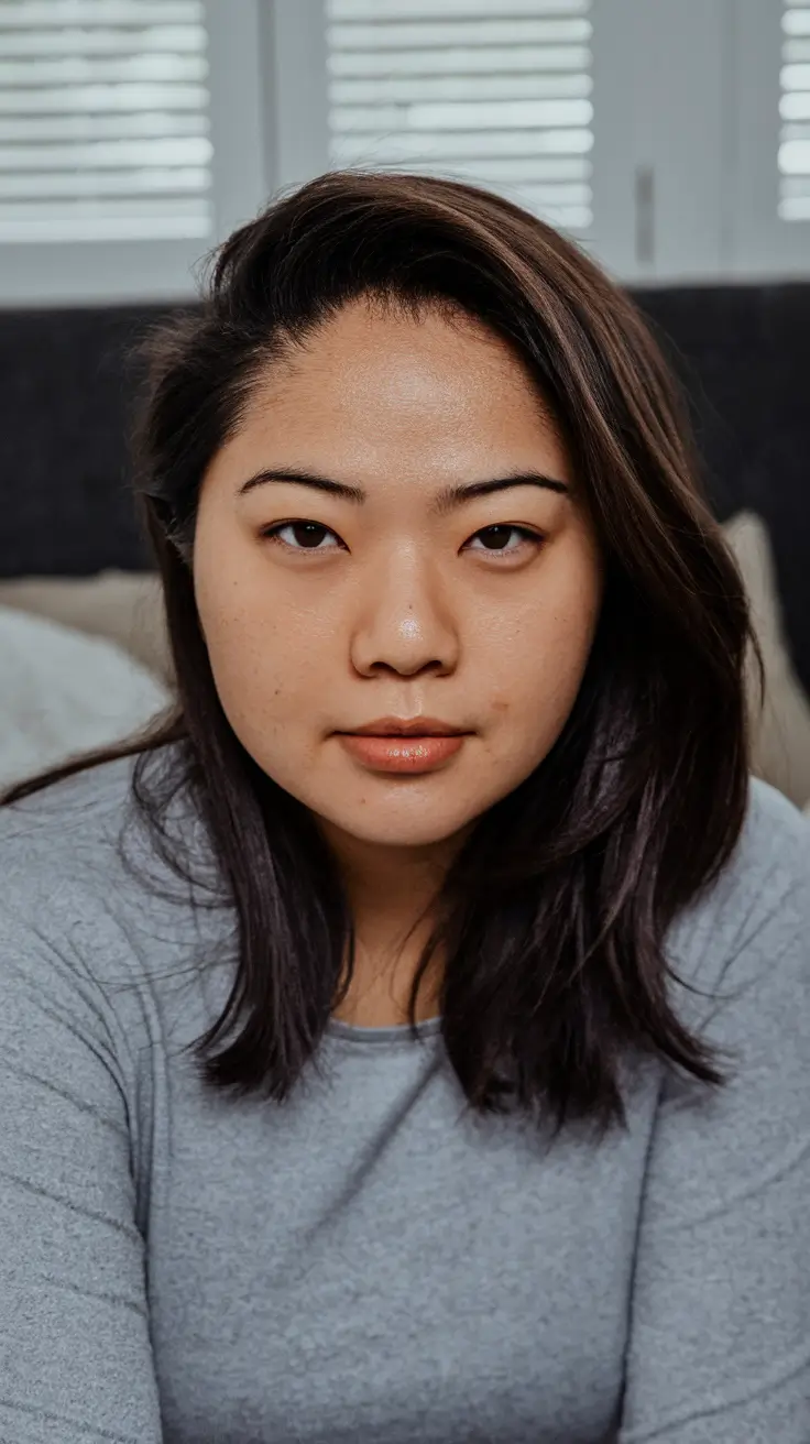 fall haircuts 2025 chubby face Undone Layers for Effortless Edge