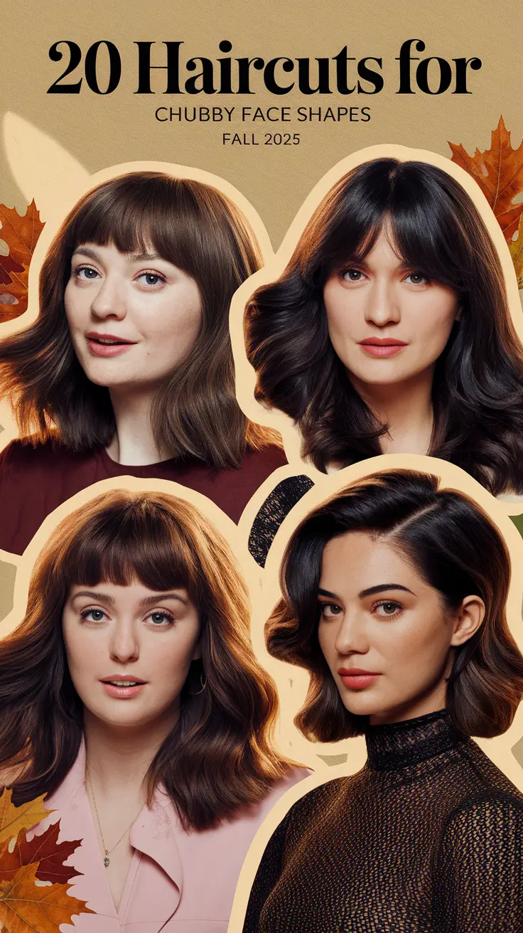 Haircuts for Chubby Face Shapes — Fall 2025: Flattering Cuts You’ll Actually Want to Try