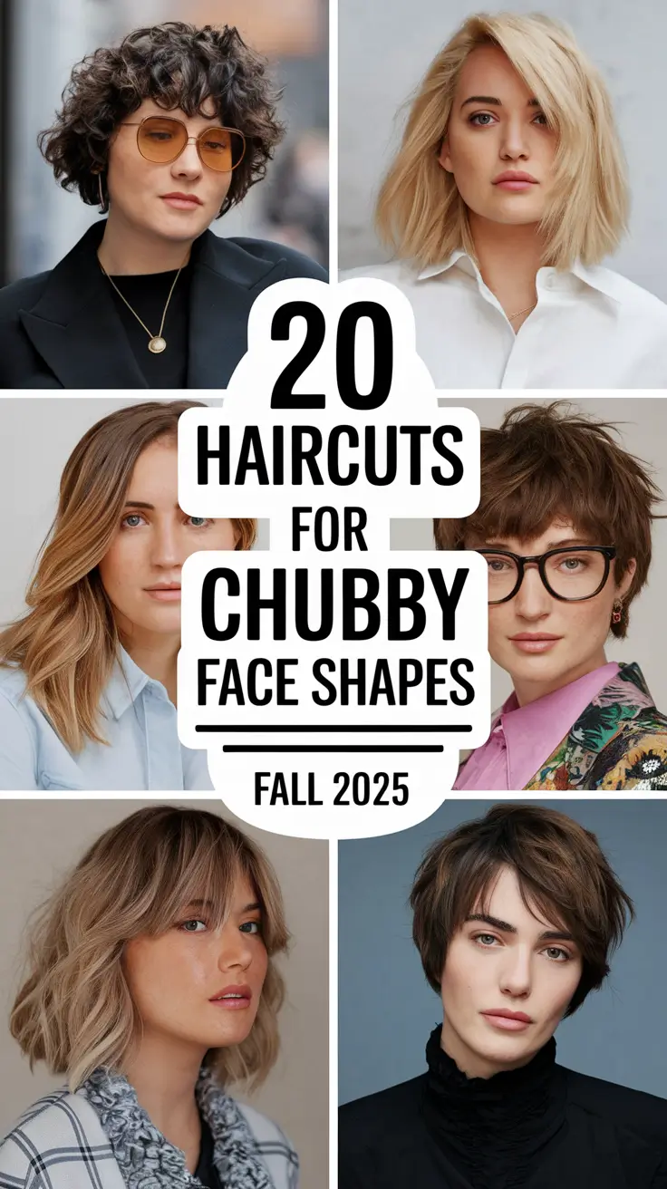 Haircuts for Chubby Face Shapes — Fall 2025: Flattering Cuts You’ll Actually Want to Try