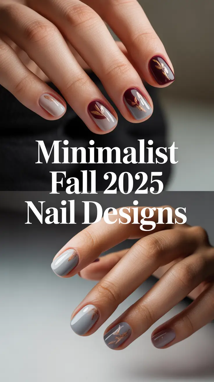 Minimalist Fall 2025 Nail Designs That Are Too Cute to Miss This Season