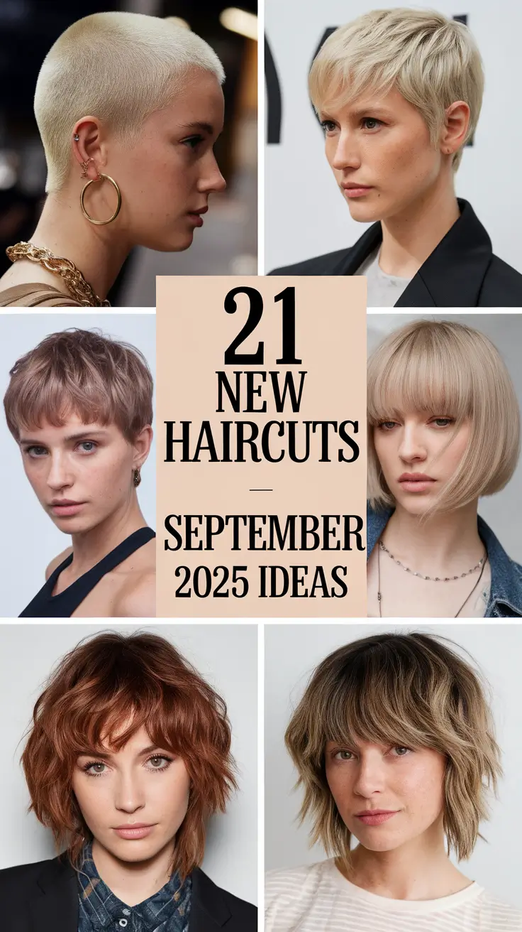 New Haircuts – September 2025 Ideas That Will Refresh Your Look Instantly