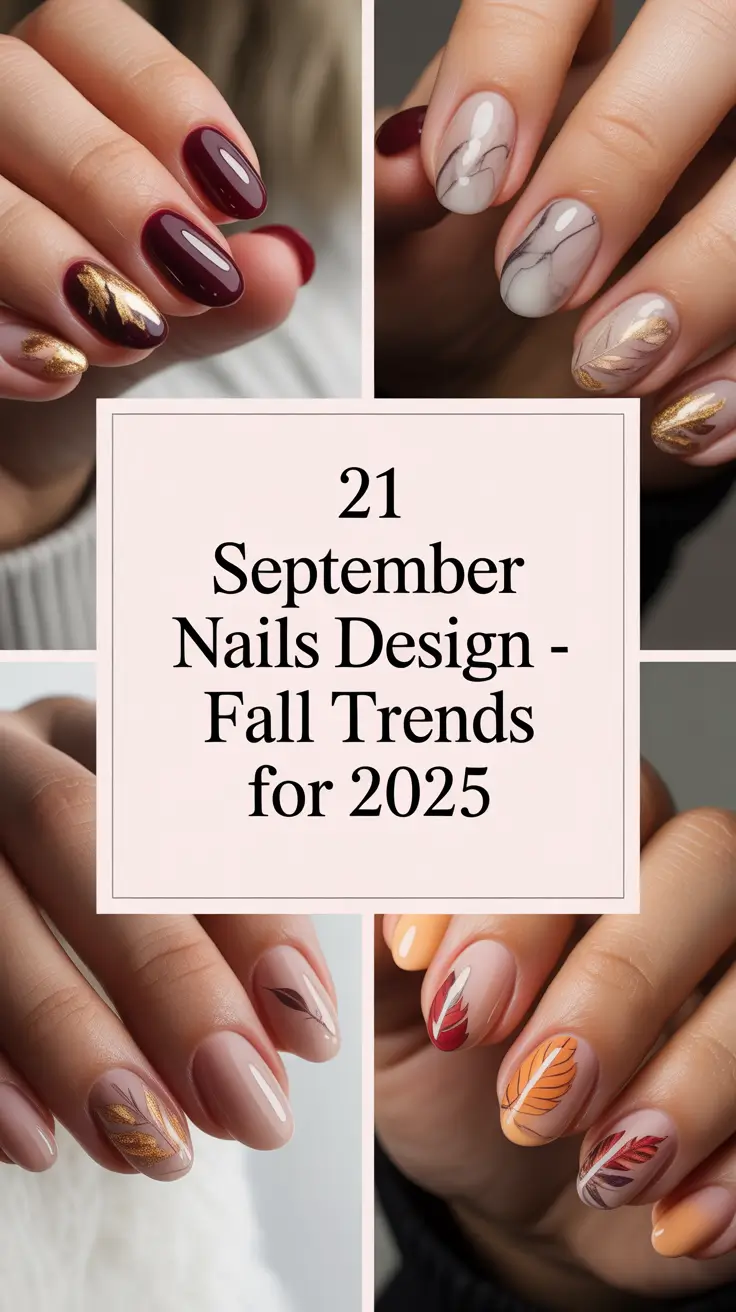 September Nails Design – Fall Trends for 2025 That Are Too Cute to Miss