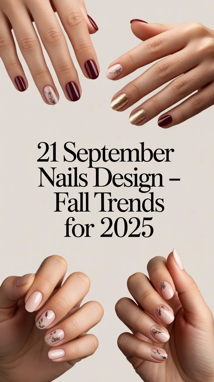 September Nails Design – Fall Trends for 2025 That Are Too Cute to Miss