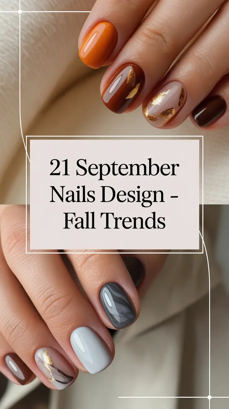 September Nails Design – Fall Trends for 2025 That Are Too Cute to Miss